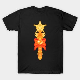 Magical Girl Staff Pixel Art T-Shirt